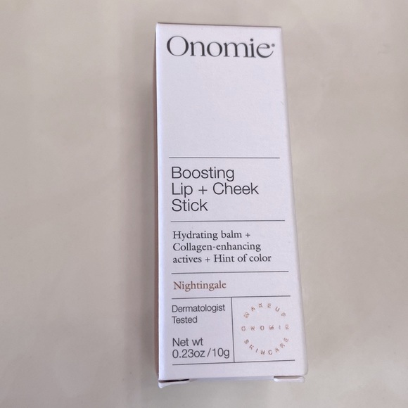 (BA1) ONOMIE Boosting Lip + Cheek Hydrating & Collagen Stick in Nightingale, 10g - Picture 5 of 10